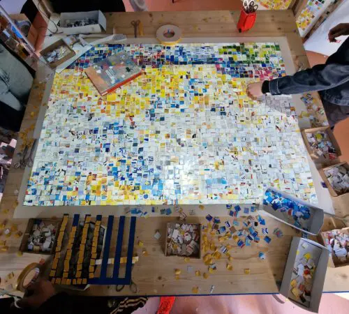 Pixel cardboard — XL printing