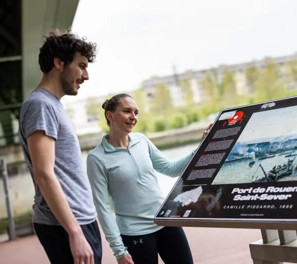Footing culturel « Les impressionnistes à Rouen »