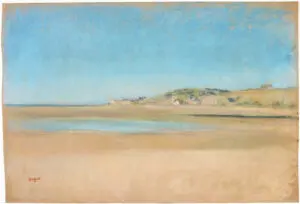 Degas, maisons du bord de mer