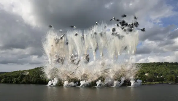15 000 spectateurs à Vernon pour le Sky Painting de Cai Guo-Qiang !