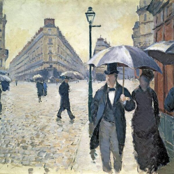 Sous la pluie, peindre, vivre et rêver