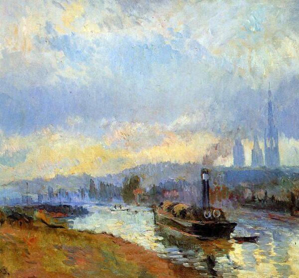 Albert Lebourg, La Seine vue par les peintres de l'école de Rouen