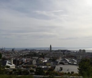 Vue sur la costière du Havre