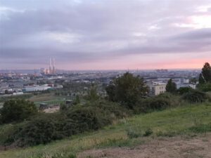 Ambiance industrialo-portuaire à Caucriauville, Le Havre