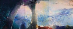 Zao Wou-Ki, Hommage à Claude Monet, 1991