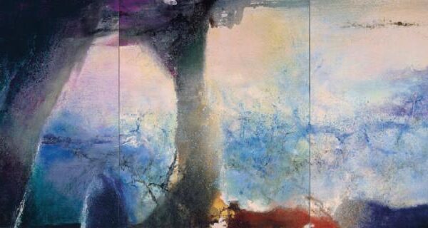 Zao Wou-Ki, Hommage à Claude Monet, 1991