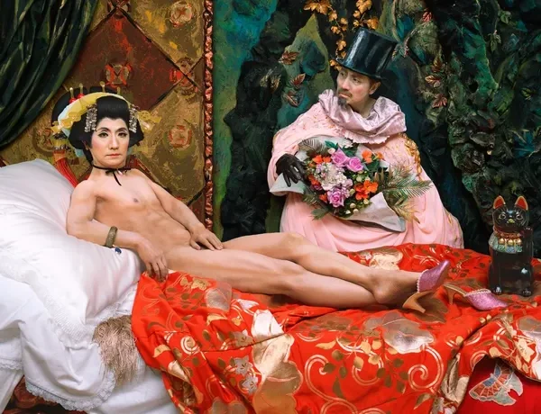 Yasumasa Morimura, Une moderne Olympia, 2018