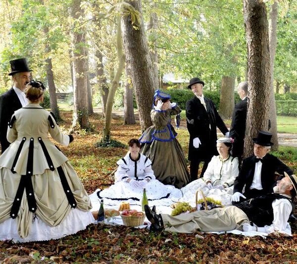 Déjeuner sur l’herbe en bord de Seine